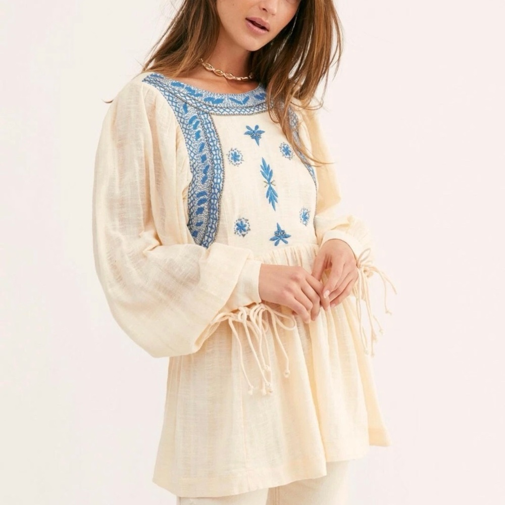 NWOT Free People Bali Birdie Top XS